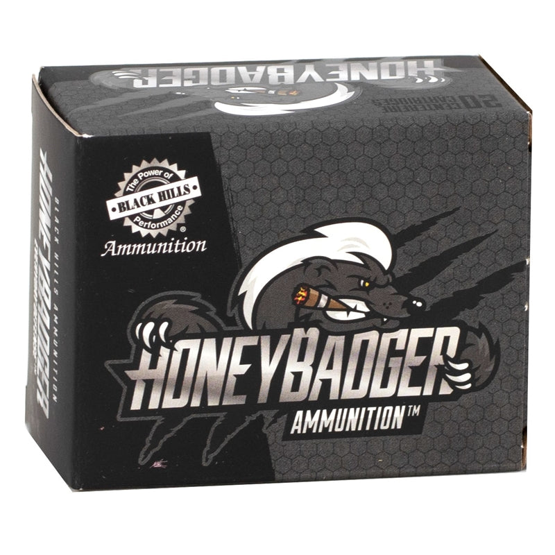 Black Hills HoneyBadger 9mm Luger Ammo 100 Grain +P Lehigh Xtreme Defense