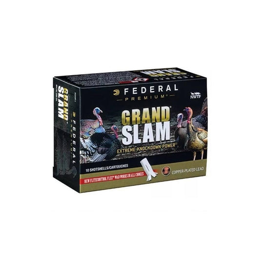 Federal Grand Slam Turkey 4DE 12 Gauge 3" 1-3/4oz #5 Shot FlightControl Flex Wad