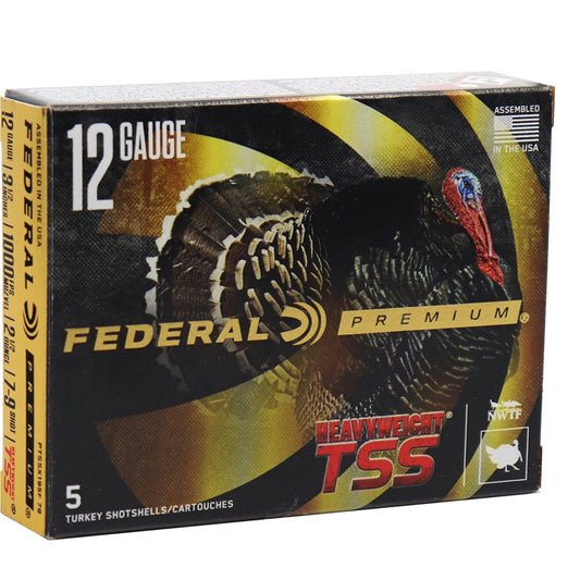 Federal HEAVYWEIGHT TSS Flightcontrol Flex 12 Gauge Ammo 3.5" #7/9 Combo, 2 1/2oz