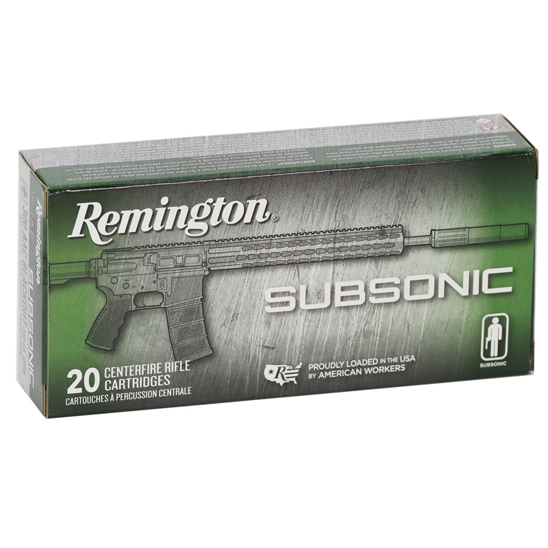 Advanced Armament Subsonic Silencer 300AAC Blackout Ammo 220 Grain OTFB