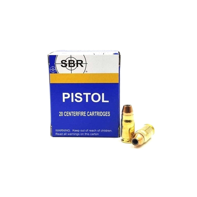 SBR 357 SIG Ammo 125 Grain Jacketed Hollow Point