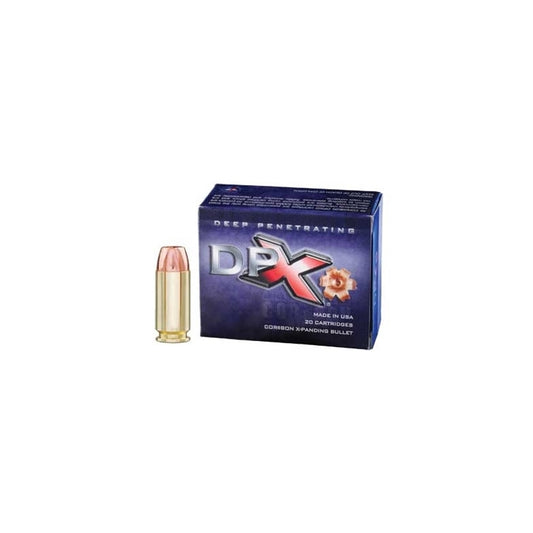 Cor-Bon DPX 40 S&W Ammo 140 Grain Copper HP