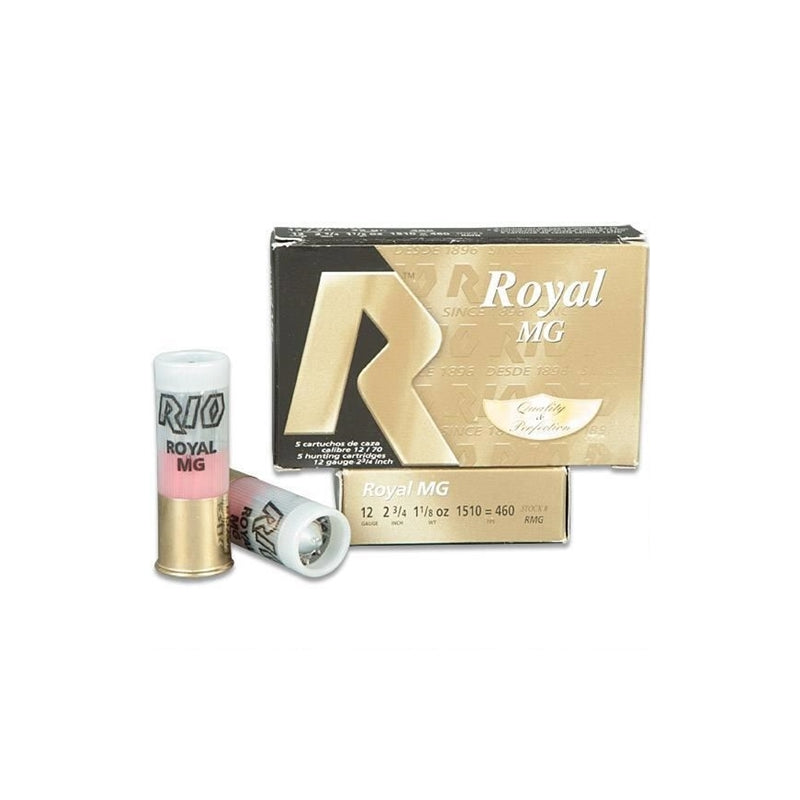 Rio 12 Gauge Royal MG Slug Ammo 2 3/4" 1 1/8 oz Armored Slug