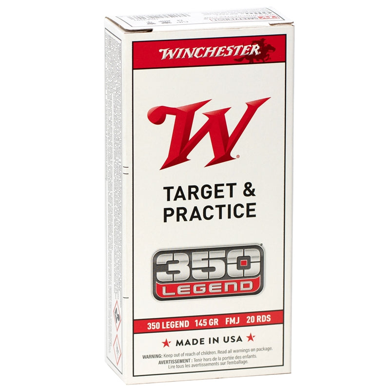 Winchester White Box 350 Legend 145 Grain Full Metal Jacket