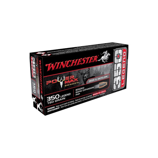 Winchester 350 Legend Ammo 160 Grain Power Max Bonded