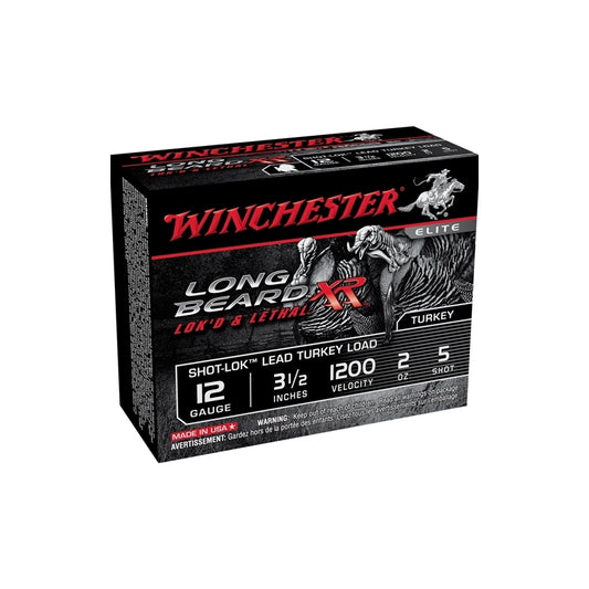 Winchester Long Beard XR 12 Gauge 3 1/2" 2 oz. #5 Copper Plated Lead Shot