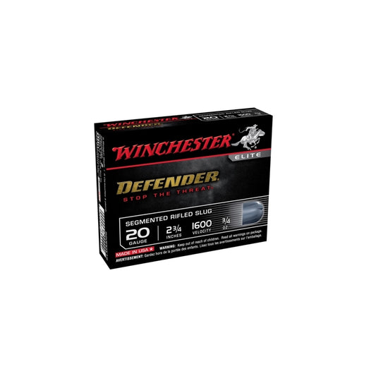 Winchester PDX1 20 Gauge Ammo 2 3/4" 3/4oz. Segmenting Slug