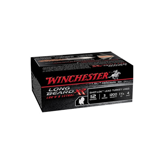 Winchester Long Beard XR 12 Gauge 3" 1.75oz. #4 Lead Shot