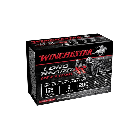 Winchester Long Beard XR 12 Gauge 3" 1.75oz. #5 Lead Shot