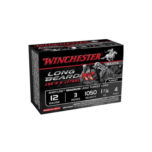 Winchester Long Beard XR 12 Gauge 3" 1 7/8oz. #4 Lead Shot