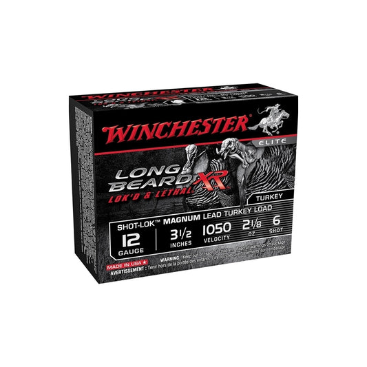 Winchester Long Beard XR 12 Gauge 3 1/2" 2 1/8oz. #6 Lead Shot