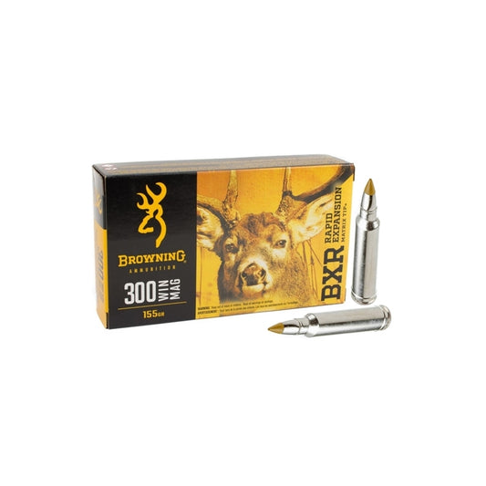 Browning 300 Winchester Magnum Ammo 155 Grain Matrix Tip