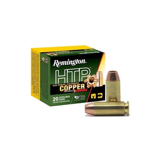 Remington HTP Copper 10mm Auto Ammo 155 Grain Barnes XPB