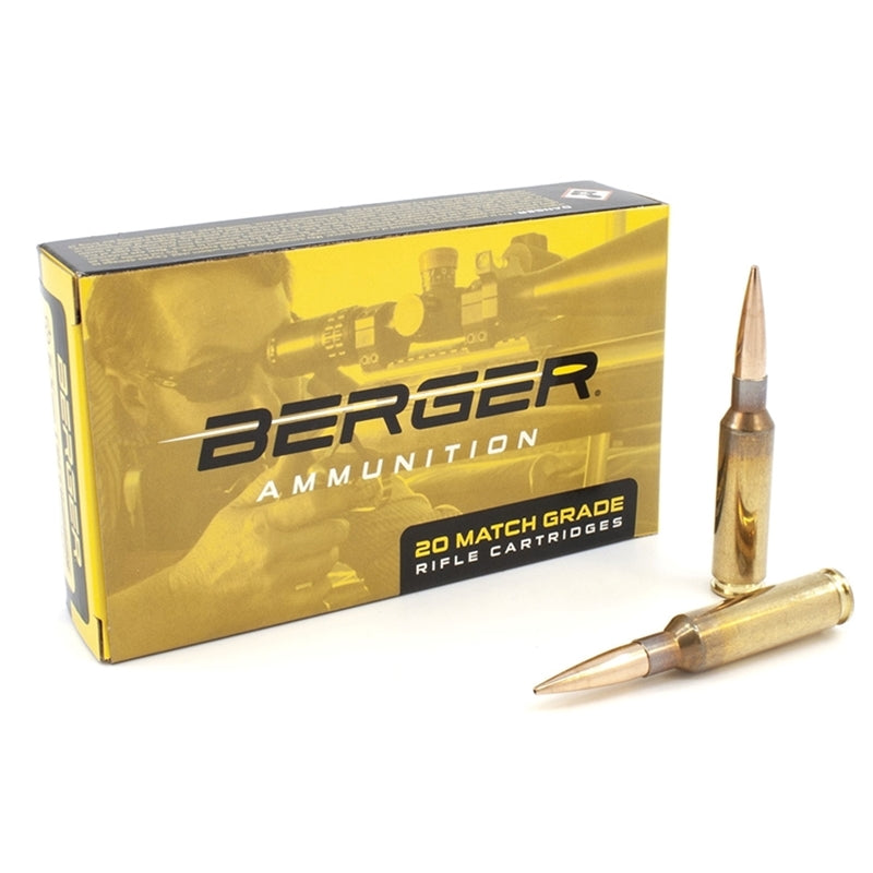 Berger Match Grade 6.5 Creedmoor Ammo 140 Grain Hybrid Target