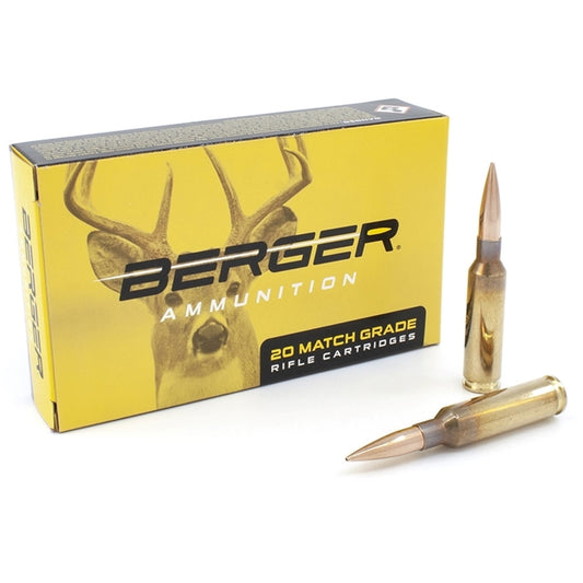 Berger Match Grade 6.5 Creedmoor Ammo 135 Grain Classic Hunter