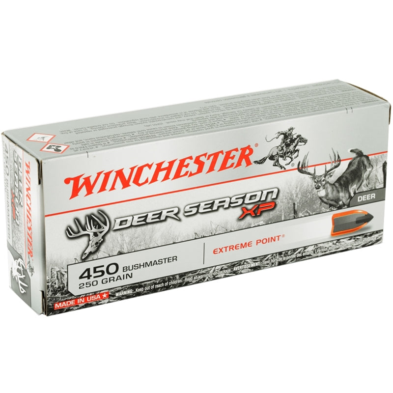 Winchester 450 Bushmaster Ammo 250 Grain Extreme Point