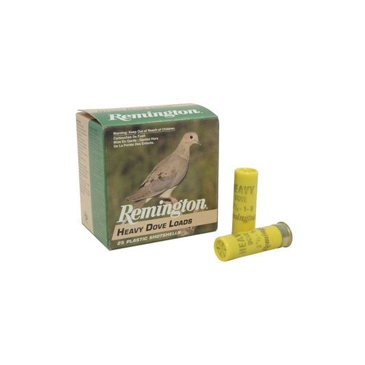 Remington Heavy Dove & Quail 20 Gauge Ammo 2-3/4" 1oz #7-1/2 Shot