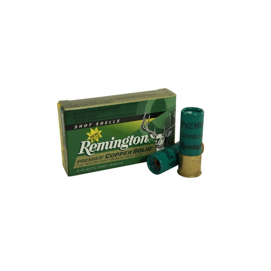 Remington Premier 12 Gauge Ammo  2-3/4" 1 oz Copper Solid Sabot Slug