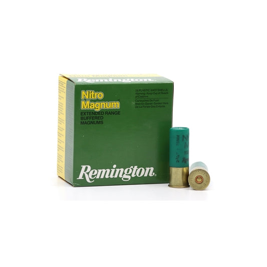 Remington Nitro Magnum 12 Gauge Ammo 2-3/4"1-1/2 oz #2 Lead Shot