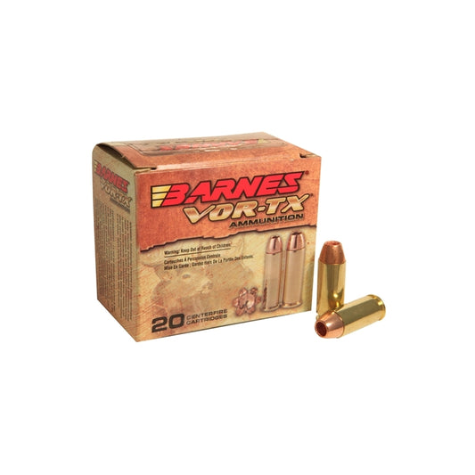 Barnes VOR-TX 10mm Ammo 155 Grain XPB Hollow Point Lead-Free