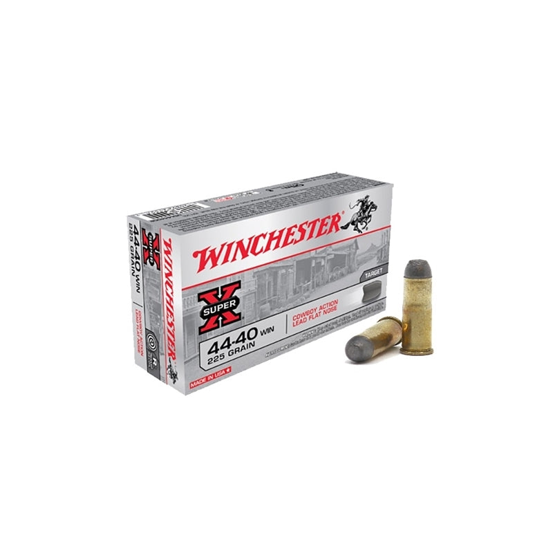 Winchester Super-X Cowboy 44-40 Winchester 225 Grain Lead Flat Nose