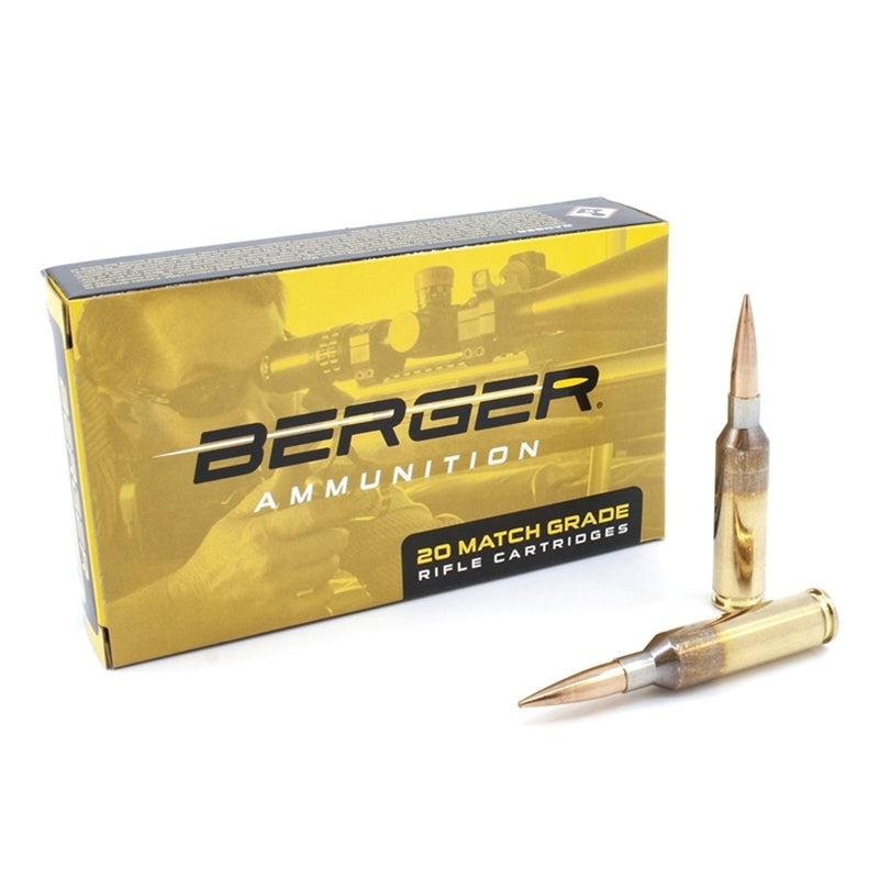 Berger Match Grade 6mm Creedmoor 105 Grain Hybrid Target