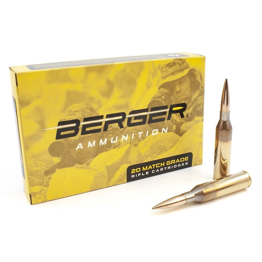 Berger Match Grade 300 Norma Magnum Ammo 215 Grain Hybrid Target