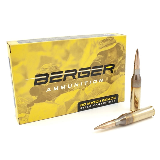 Berger Match Grade 300 Norma Magnum Ammo 230 Grain Hybrid OTM Tactical