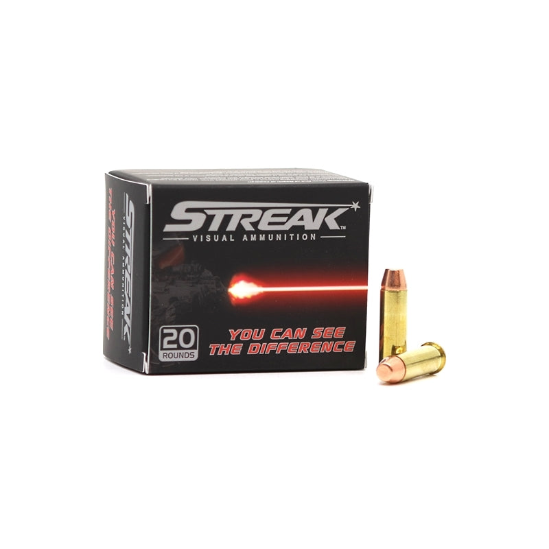 Ammo Inc Streak 38 Special Ammo 125 Grain Red Tracer