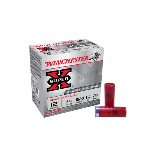 Winchester Super-X 12 Gauge 2 3/4" 1-1/4oz #7.5 Shot 250 Rounds