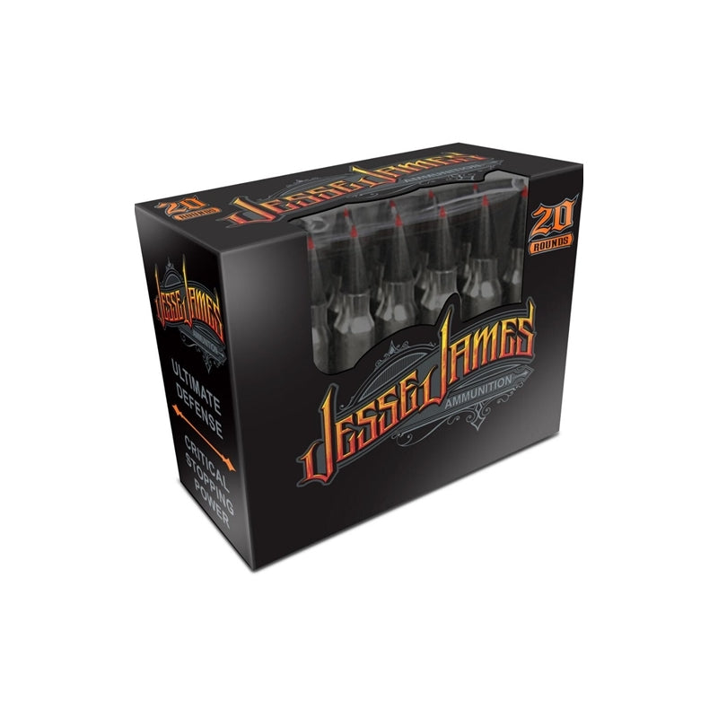 Ammo Inc Jesse James Black Label 223 Remington Ammo 55 Grain V-Max Polymer Tip Projectile