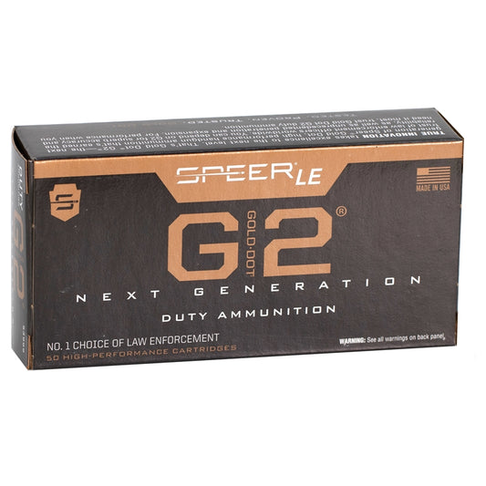 Speer Gold Dot LE G2 40 S&W Ammo 180 Grain Jacketed Hollow Point