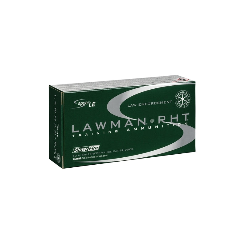 Speer Lawman 380 ACP AUTO Ammo 75 Grain Reduced Hazard Training Ammo