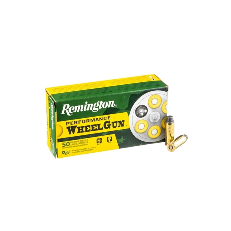 Remington Performance Wheelgun 45 Long Colt Ammo 225 Grain Semi-Wadcutter