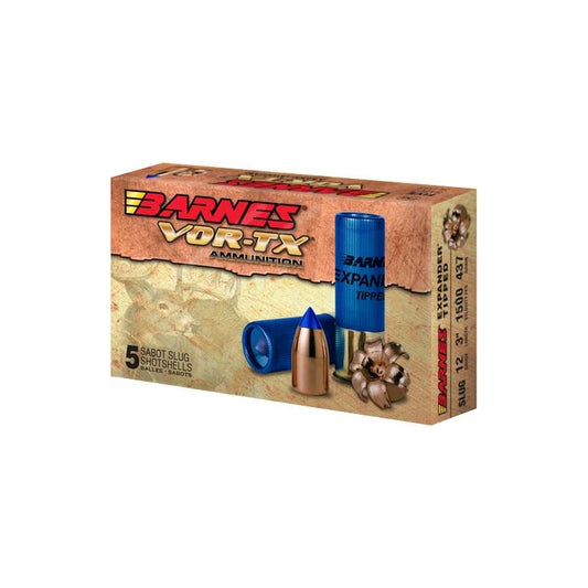 Barnes Vor-Tx 12 Gauge 3" Ammo Expander Tipped Slug