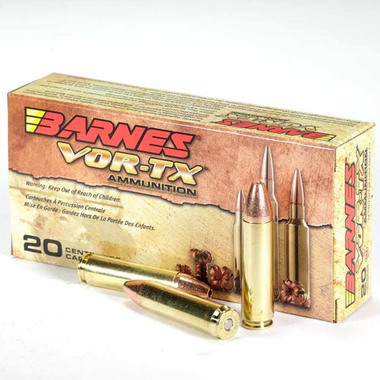 Barnes VOR-TX 450 Bushmaster Ammo 250 Grain TTSX Boat Tail