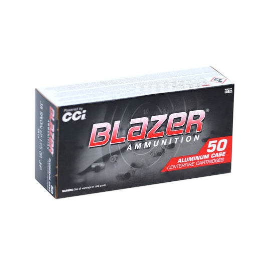 CCI Blazer 38 Special Ammo 125 Grain +P Jacketed Hollow Point