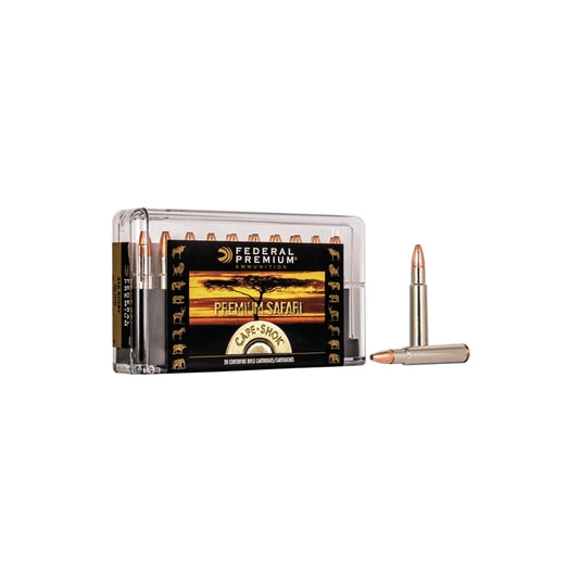 Federal Cape-Shok 416 Rigby Ammo 400 Grain Swift A-Frame