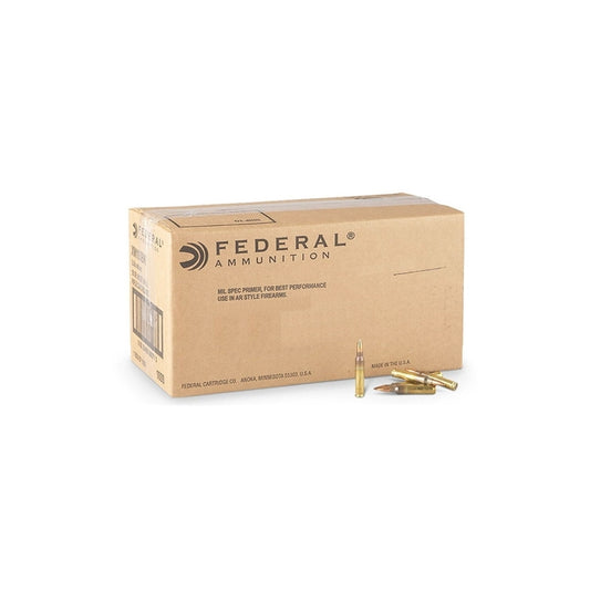 Federal American Eagle 5.56mm NATO Ammo 55 Grain Full Metal Jacket 1000 Rounds Bulk