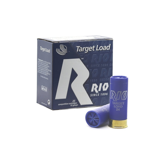 Rio Target Load Trap 12 Gauge Ammo 2 3/4" 7/8 oz #8 Shot 250 Rounds