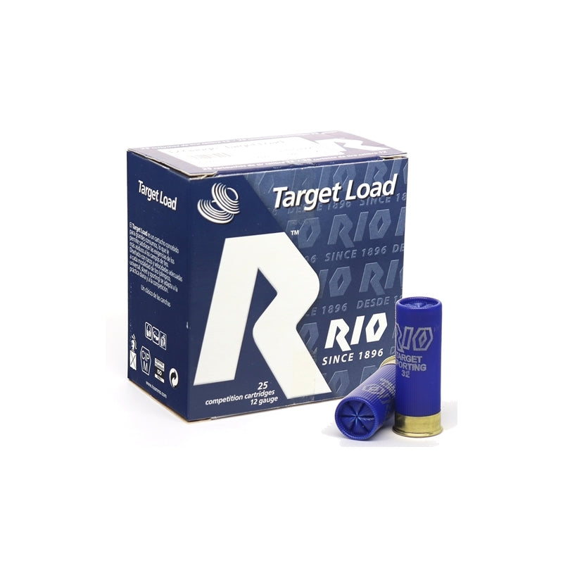 Rio Target Load 12 Gauge Ammo 2 3/4" 3 dr 1-1/8 oz #7.5 Shot 250 Rounds