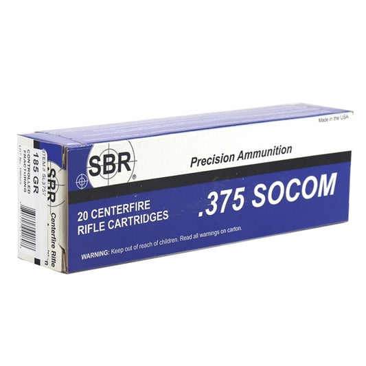 SBR 375 SOCOM Ammo 185 Grain Controlled Fracturing