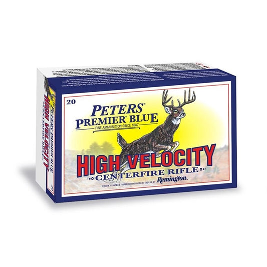 Remington Peters Premier 243 Winchester Ammo 95 Grain Blue Tipped