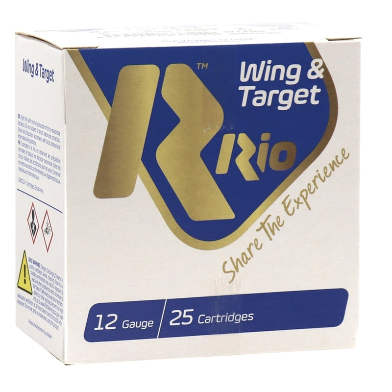 Rio Wing & Target 12 Gauge Ammo 2-3/4" 1oz #8 Shot 250 Rounds