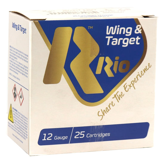 Rio Wing & Target High Velocity 12 Gauge Ammo 2-3/4" 1oz #7-1/2 Shot 250 Rounds