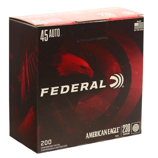 Federal American Eagle 45 ACP Ammo 230 Grain Full Metal Jacket