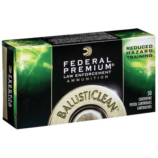 Federal Ballisticlean 45 ACP AUTO Ammo 155 Grain RHT Frangible