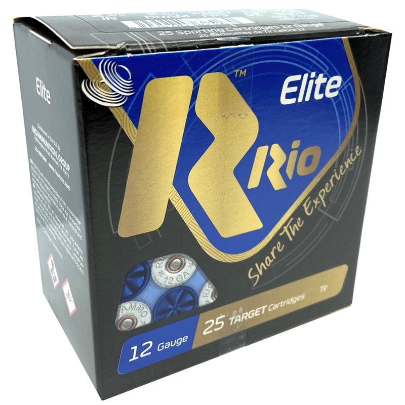 Rio Elite  12 Gauge Ammo 2 3/4" 1-1/8oz #7.5 Shot 250 Rounds