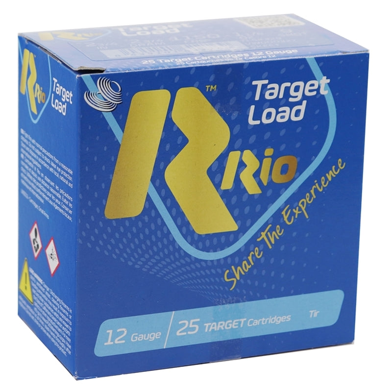 Rio Target Load Skeet 12 Gauge Ammo 2 3/4" 1 1/8 oz #9 Shot