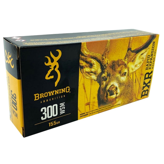 Browning BXR 300 WSM Ammo 155 Grain Copper Polymer Matrix Tip